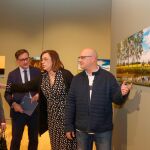 Armisén junto a Enrique Saiz, Beatriz Francés y José Manuel Rodríguez