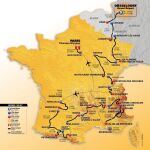 Recorrido de la edición 2017 del Tour de Francia