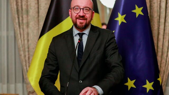 El primer ministro belga, Charles Michel