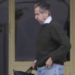 Miguel Blesa a la salida de la cárcel de Soto del Real
