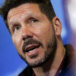 Diego Pablo Simeone no quiso opinar de la lista de convocados de Julen Lopetegui