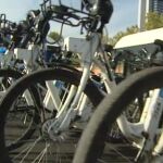 Bicicletas pertenecientes a BiciMAD