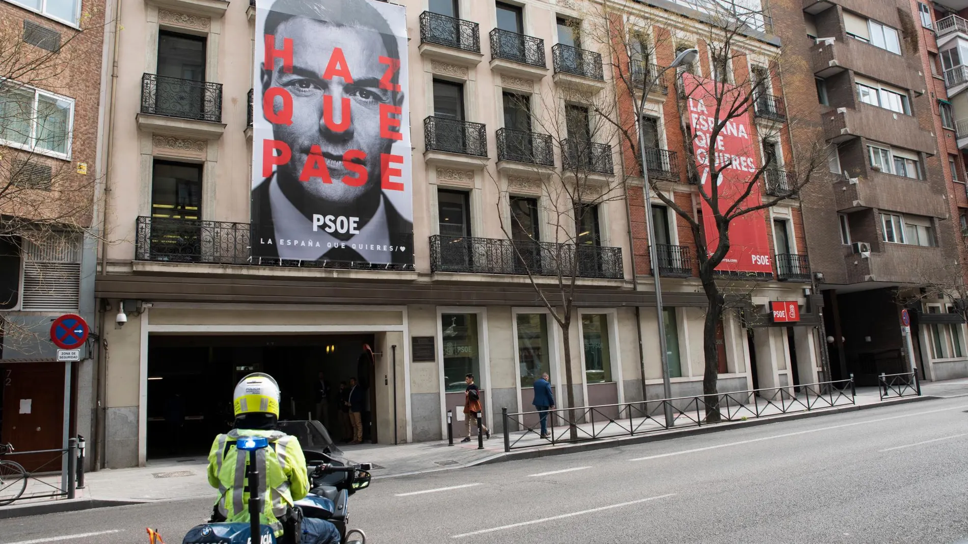 Sede del PSOE en la calle Ferraz/David Jar