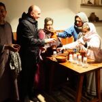 El presidente de la Diputación de Valladolid, Jesús Julio Carnero, asiste al Belén Viviente de Frenso el Viejo