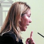 La consellera de Vicepresidencia se mostró contundente ayer