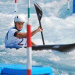 Maialen Chourraut, durante un entrenamiento en Río