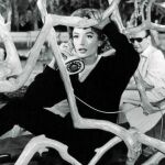 La actriz Anouk Aimee en una de las escenas de «La dolce vita» (1960)