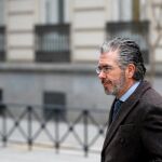El ex consejero madrileño Francisco Granados, tras una de sus comparecencias ante el juez en la Audiencia Nacional