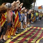 Cadena humana en la Diada de 2013