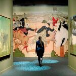La exposición tiene una espectacular puesta en escena que recrea la colina de Montmartre / Foto: Efe