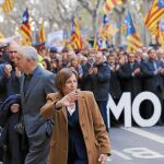 Carme Forcadell, ante el TSJC
