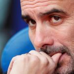 El entrenador del Manchester City, el español Pep Guardiola