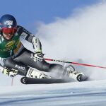 Mathieu Faivre durante la prueba celebrada en Val d’Isere