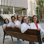María Jesús Lidón, Nerea Buceta, María Ferrando, Susana Sancho y Ana Ávila