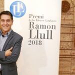 El escritor y periodista Martí Gironell, ayer, en la sede del Grupo Planeta en Barcelona