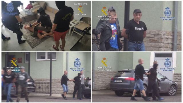 Agentes de la Policía y la Guardia Civil, en colaboración con la Policía de la República de Estonia, desarticulan esta mañana la mayor organización criminal rusa dedicada al tráfico de drogas, denominada Kemerovo