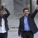 Jordi Sànchez, y Jordi Cuixart /Efe
