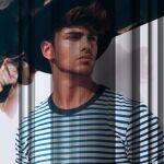 El modelo español Sergio Carvajal