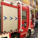 Siete dotaciones de los Bomberos de la Generalitat han trabajado en la extinción de este incendio.