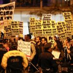 Imagen de las protestas contra Trump