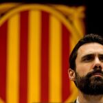 El presidente de Parlament, Roger Torrent