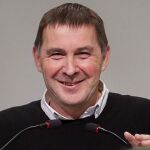 El coordinador general de EH Bildu, Arnaldo Otegi, esta semana en San Sebastián. EFE/Javier Etxezarreta