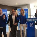 Cayetana Álvarez de Toleda, ayer en un acto en Tarragona