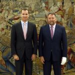 El Rey ha recibido esta mañana en el Palacio de la Zarzuela al diputado de Foro Asturias Isidro Martínez Oblanca
