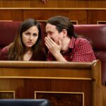 Pablo Iglesias en la sesión de control al Gobierno/Foto: J. Fdez.-Largo