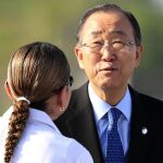 El secretario general de Naciones Unidas, Ban Ki-moon