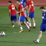 El entrenador de la selección española de fútbol, Julen Lopetegui