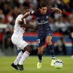 El jugador del PSG Angel Di Maria