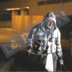 Gregorio Cano salió de la prisión Can de Brians de madrugada, pasada la una y media madrugada - Miquel González/ Shooting