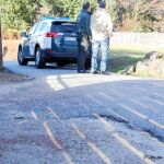 La mujer sufrió el ataque de los canes cuando llegaba a su casa