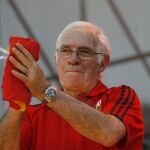 Imagen de archivo de Luis Aragonés cuando entrenaba a la Selección Española