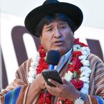 El presidente de Bolivia, Evo Morales
