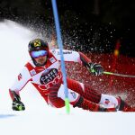 Marcel Hirscher durante el Slalom Gigante celebrado en Alta Badia