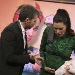 El susto de Pilar Rubio a Pablo Motos con un posible parto en directo