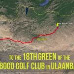 El hoyo más largo del mundo en Mongolia