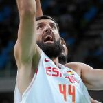 Mirotic, en el partido ante Francia