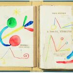 Maqueta de «À toute épreuve», la obra en la que colaboraron Joan Miró y el poeta surrealista Paul Éluard.