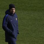 El entrenador del Barcelona, Luis Enrique Martínez