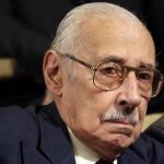 Jorge Rafael Videla, durante el juicio por crímenes de guerra en 2010