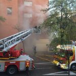 Arde una guardería en Madrid cuando se encontraba vacía