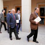 Algunos de los juristas firmantes del documento sobre la reforma de la Carta Magna
