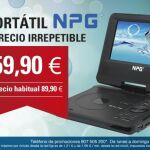 DVD Portátil NPG - 59,95 €