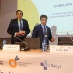 El consejero Antonio María Sáez Aguado y Jesús Díaz presentan el estudio