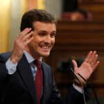 Pablo casado, hoy en el Congreso