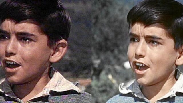 Ruiseñor en la UVI. Algunas de las cintas de Joselito, que fueron un boom en los años sesenta, presentaban la película rasgada, colores apagados y el fondo imperceptible