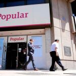 Banco Popular fue intervenido por el Banco Central Europeo el pasado mes de junio